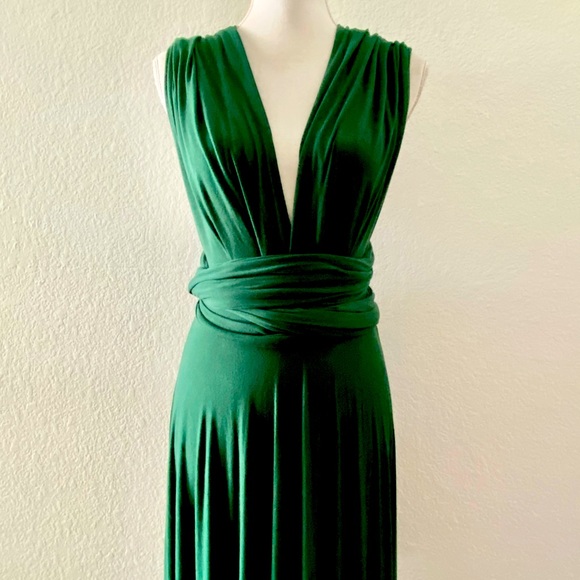 Lulu’s Tricks of The Trade Green Maxi Dress - Picture 6 of 16